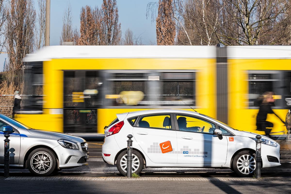 Carsharing-Fahrzeug