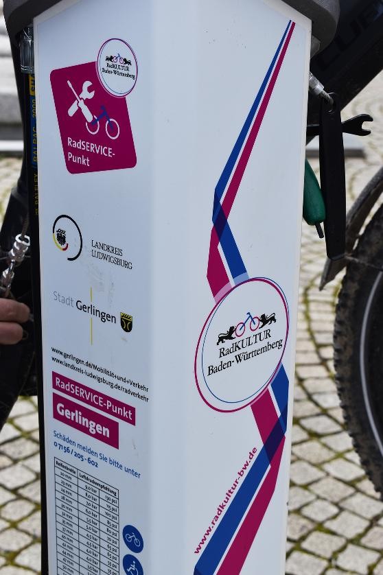 RadSERVICE-Punkt am Neuen Platz RadSERVICE-Punkt am Neuen Platz