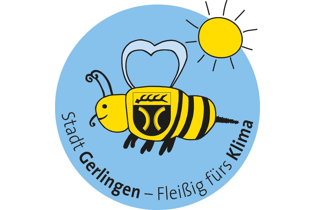 Logo Klimaschutz bei der Stadt Gerlingen