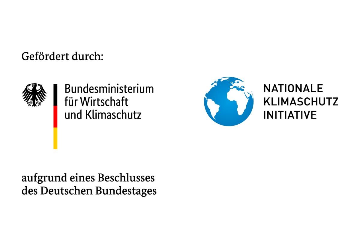Logo des Bundesministeriums für Wirtschaft und Klimaschutz sowie der Nationalen Klimaschutzinitiative