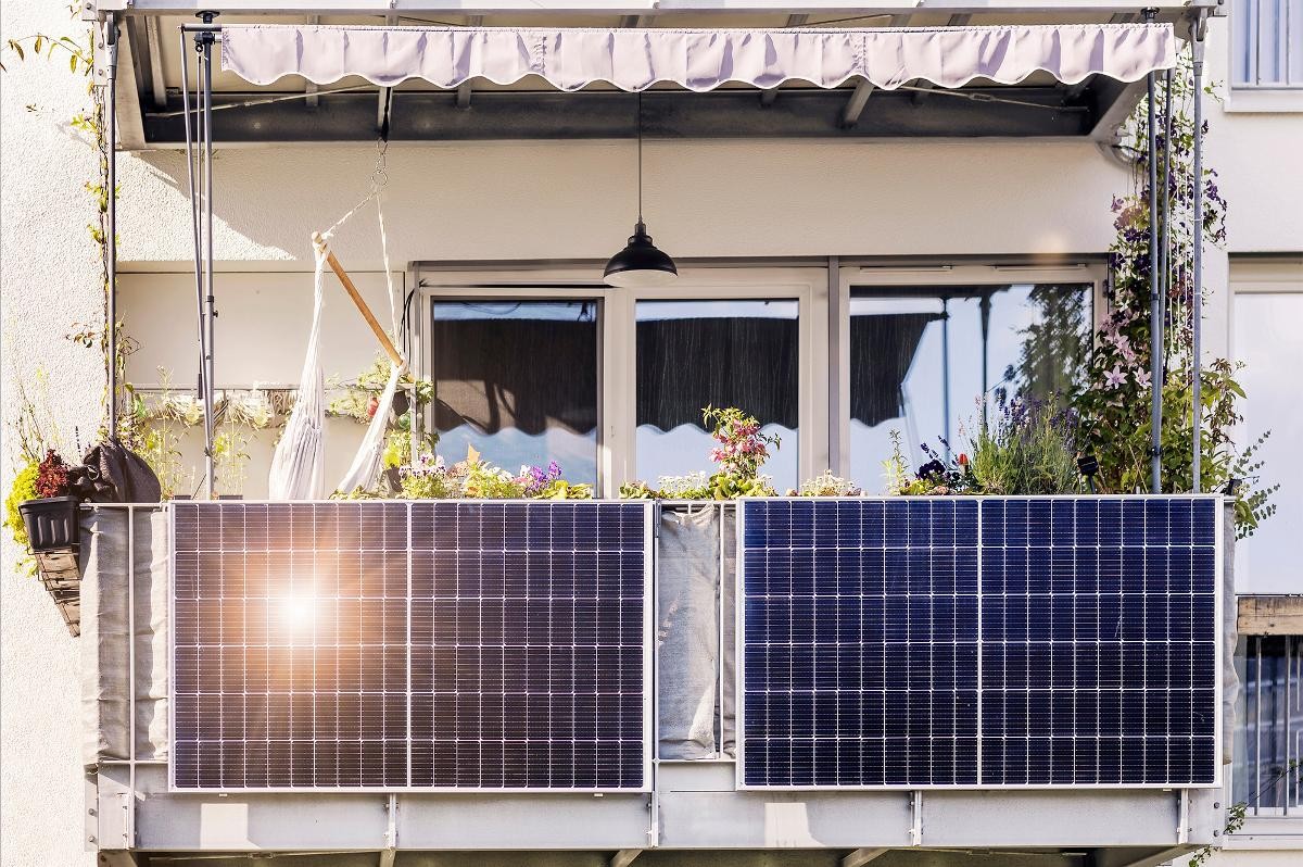 Photovoltaik-Balkonmodul