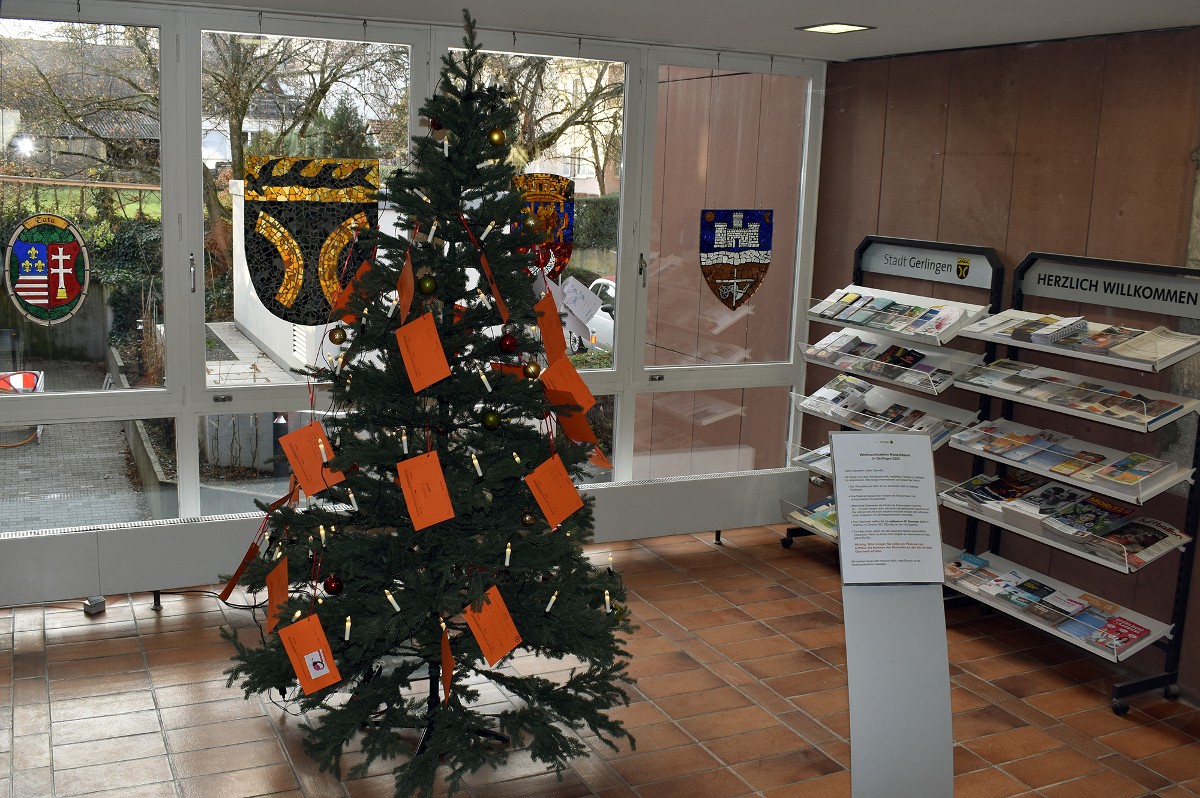 Wunschbaum im Rathaus