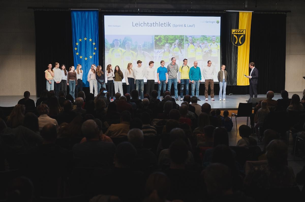 Sportlerehrung in der Stadthallle