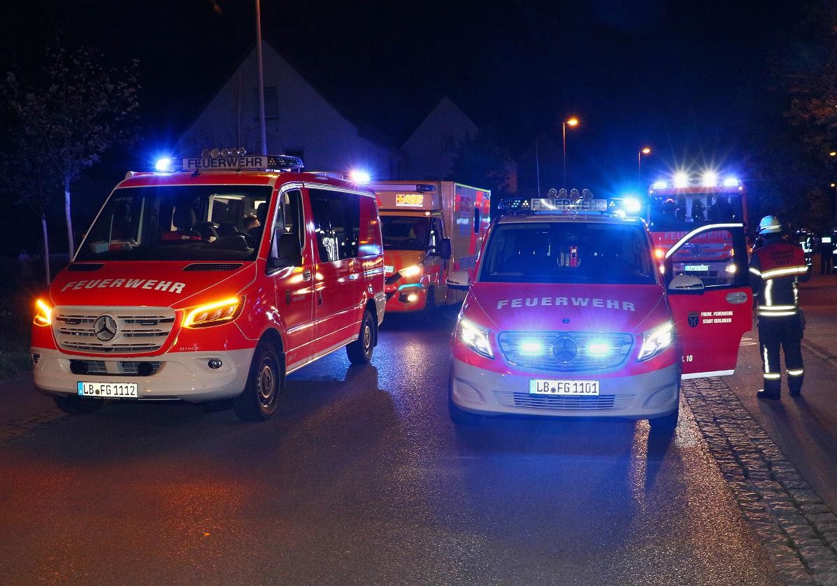 Feuerwehrautos der Stadt Gerlingen