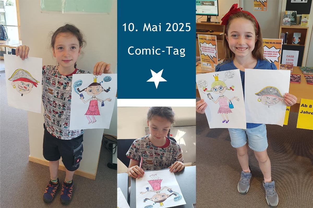 Teilnehmerinnen am Comic-Tag