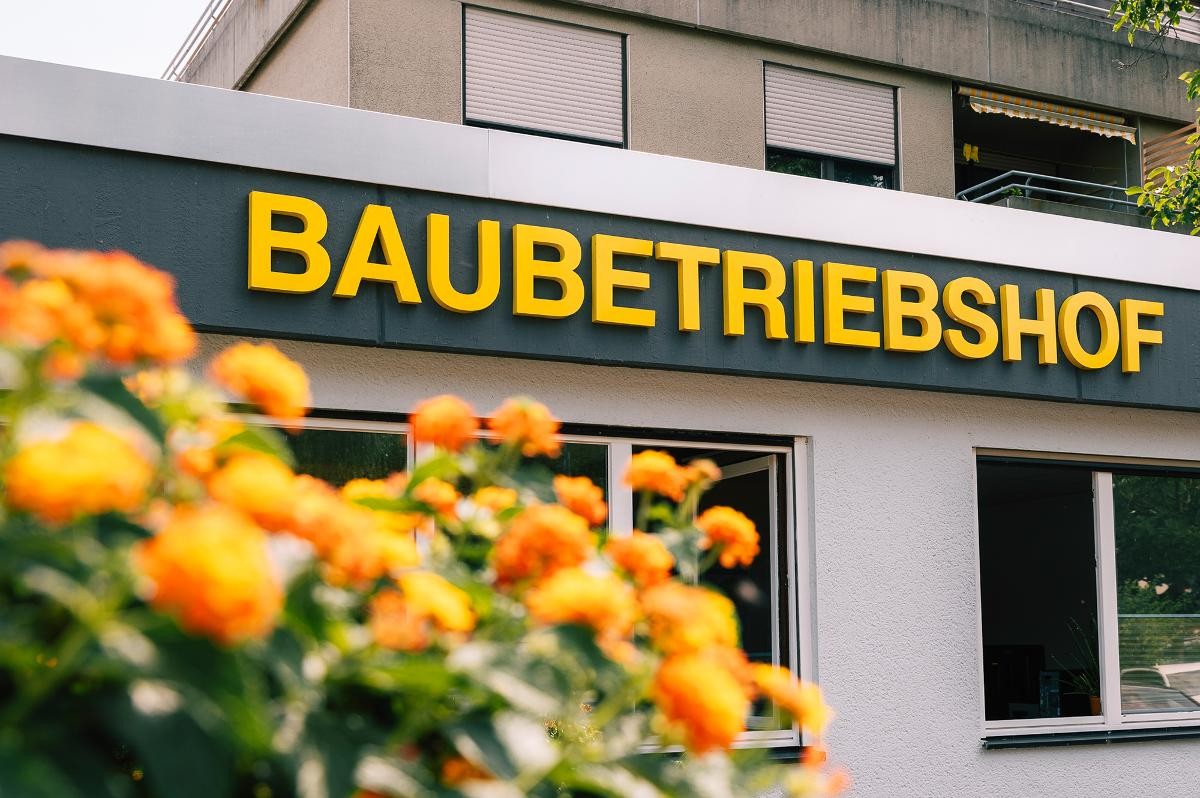 Baubetriebshof in der Maybachstraße