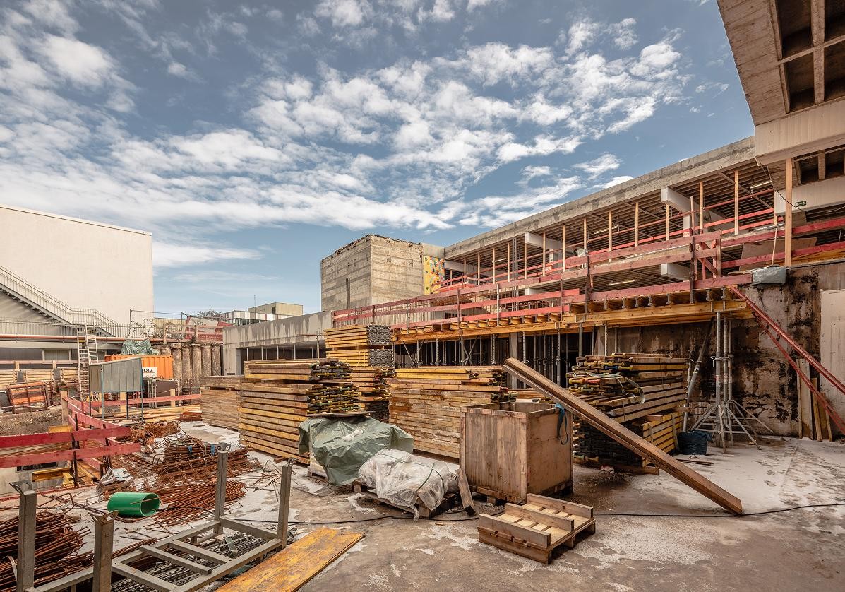 Baustelle in Gerlingen