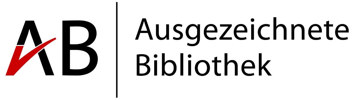 Logo "Ausgezeichnete Bibliothek"
