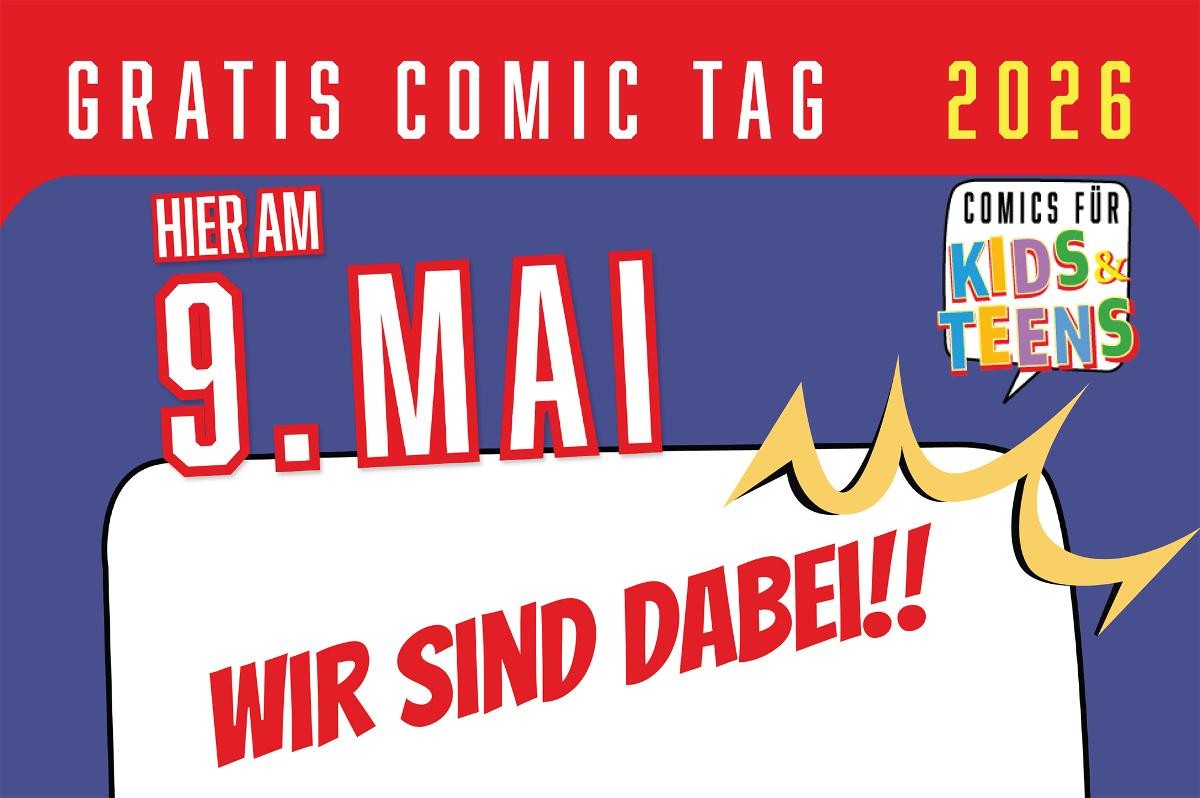 Veranstaltungsplakat Comic-Tag