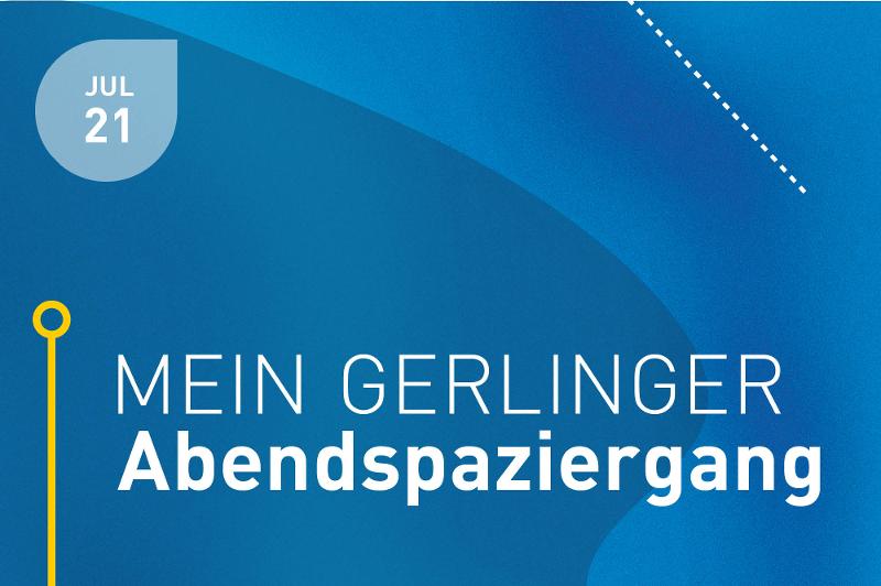 Plakat Abendspaziergang