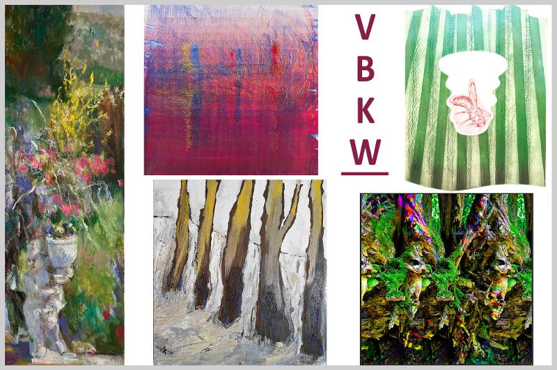 Collage der Künstlerinnen und Künstler Collage der Künstlerinnen und Künstler
