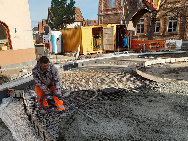 Baustelle Minkreisverkehr Lammkreuzung Baustelle Minkreisverkehr Lammkreuzung