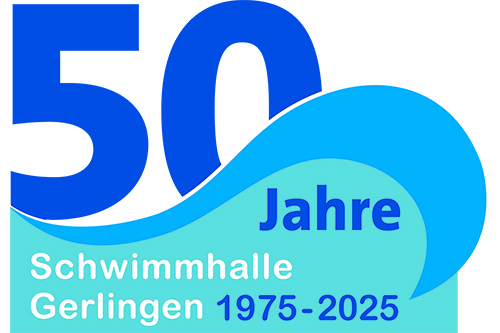 Logo Schwimmhalle Gerlingen Jubiläum