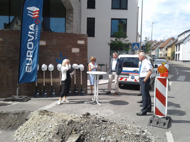 Baustelle Minkreisverkehr Lammkreuzung Baustelle Minkreisverkehr Lammkreuzung